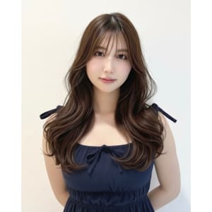 韓国ヘア☆レイヤーカット/グレージュ/くびれヘア