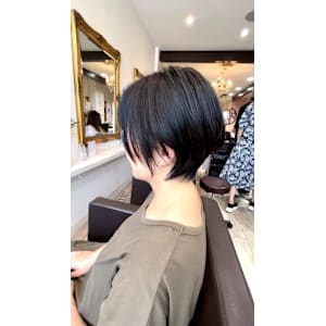 丸みショートで柔らかい印象に【錦糸町 ショート】