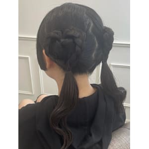 後ろ姿激盛れ！ハートクラゲヘア♪_ユウ - Lilme【リルミー】掲載中