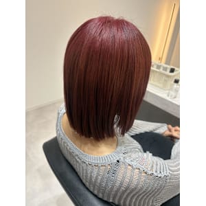 レッドカラー - K&K hair design つつじが丘店【ケイアンドケイヘアーデザインツツジガオカテン】掲載中