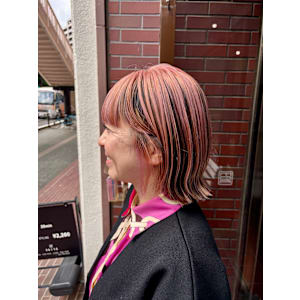 デザインカラーボブ