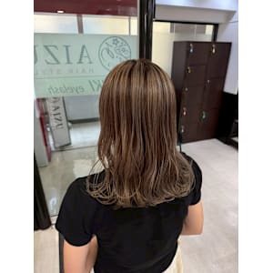 ニュアンスカラー - AIZU本厚木 白髪ぼかし ハイライト バレイヤージュ 髪質改善【アイズホンアツギ シラガボカシ ハイライト バレイヤージュ カミシツカイゼン】掲載中