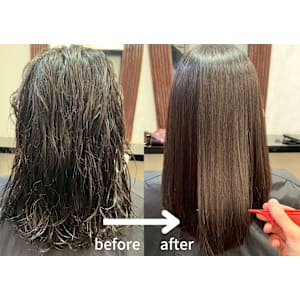 縮毛矯正＋カット＋カラー＋トリートメント#赤羽美容室 #赤羽 - OHI 赤羽店【オーエイチアイ アカバネテン】掲載中