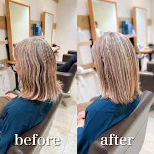 白髪ぼかし細めハイライト30代40代50代【藤沢　藤沢駅】 - KENJE ODAKYU SHONAN GATE【ケンジオダキュウショウナンゲート】掲載中