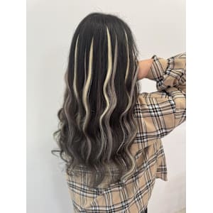 暗髪でもオシャレに決まる！！MIXハイライト！