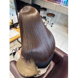 髪質改善カラー/髪質改善/艶カラー/透明感カラー