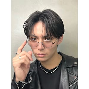 men's/メンズ/曲がる縮毛矯正/マッシュショート/韓国