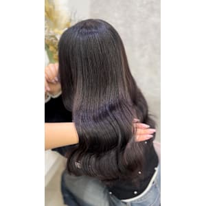 ナナセ/ダークラベンダー/艶カラー