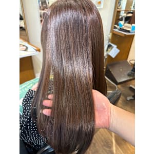 〈内　夢来〉ツヤと透明感カラー/ラベンダーブラウン