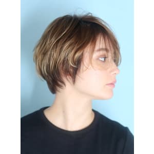 ショート・ボブ/白髪ぼかし/ハイライト/絶壁解消/40代 - INCEPTION  GINZA 銀座【インセプション】掲載中