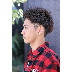 刈り上げネープレスマートイメチェングランジツーブロ