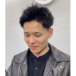 ツーブロック、ショート