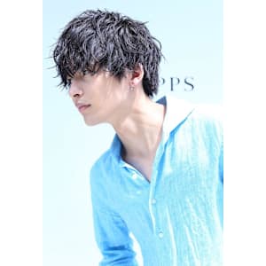 クリアジャッカルマッシュウルフ - LIPPS hair 原宿【リップスヘアー】【リップスヘアー ハラジュク】掲載中