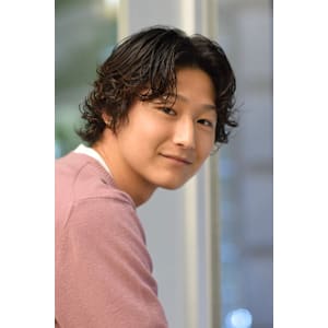 メンズパーマ　スパイラル　セクシー