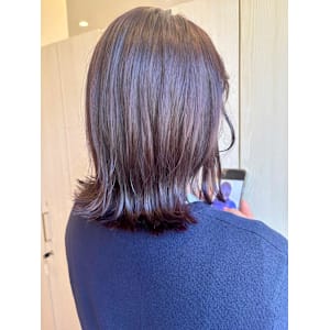 バイオレットカラー/髪質改善/イルミナカラー - latte atelier【ラテ アトリエ】掲載中