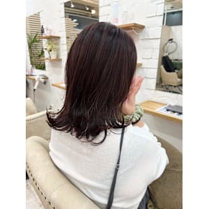 チェリーブラウン/ミディアムレイヤー - latte【ラテ】掲載中