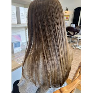 髪質改善／セミロング