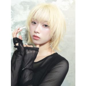【La fith】顔周りレイヤー×ブリーチ×ハイトーン - La fith hair root 大橋店【ラフィスヘアー ルート オオハシテン】掲載中