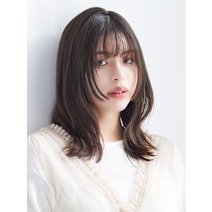 【La fith】暗髪カラー×外ハネミディアム