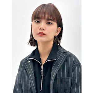 【La fith】切りっぱなしボブ×グレーベージュ - La fith hair root 大橋店【ラフィスヘアー ルート オオハシテン】掲載中