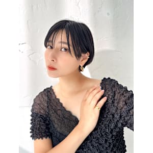 【La fith】ショート×美シルエット×シースルーバング - La fith hair clan 広島本通店【ラフィス ヘアー クラン ヒロシマホンドオリテン】掲載中