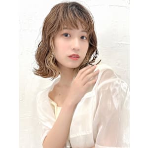 【La fith】ぱつっとボブ×ふんわりウェーブ - La fith hair clan 広島本通店【ラフィス ヘアー クラン ヒロシマホンドオリテン】掲載中