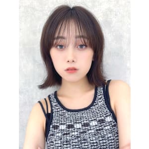 【La fith】外ハネボブ×暗めカラー