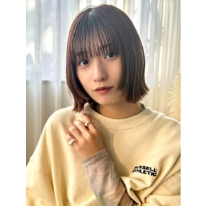 【La fith】ダークブラウン×ストレート