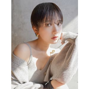 【La fith】大人ショート×アッシュブラック - La fith hair coco 博多店【ラフィス ヘアー ココ ハカタテン】掲載中