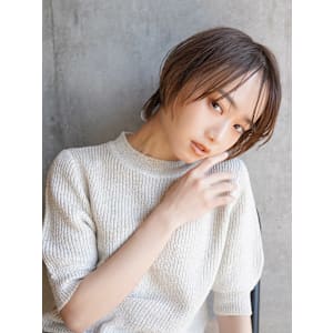 【La fith】大人ショート×透明感あるアッシュブラウン