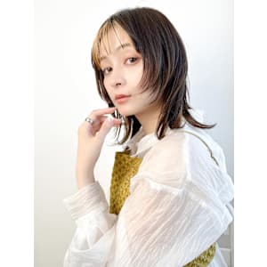 【La fith】前髪インナーカラー×レイヤーカット