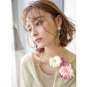【La fith】くびれミディアム×ミルクベージュ - La fith hair coco 博多店【ラフィス ヘアー ココ ハカタテン】掲載中