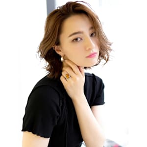 【La fith】フェザーバング×こなれヘア