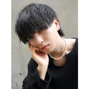 ソフトツイストパーマ×メンズウルフカット