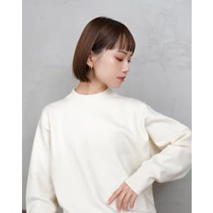 【La fith】切りっぱなしボブ×グレーベージュ