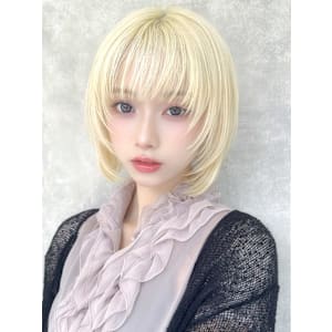 【La fith】ケアブリーチ×ホワイトブロンド