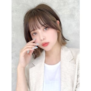 【La fith】インナーカラー×くびれボブ×ブリーチ