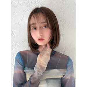 【La fith】ふんわりボブ×シースルーバング