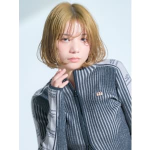【La fith】ハイトーンカラー×ワンカールボブ