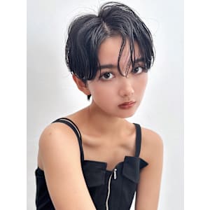 【La fith】ハンサムショート×美シルエット×暗髪カラー