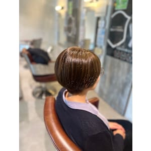 ◆ 髪質改善で叶える、丸みショート