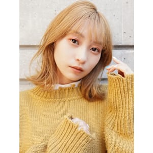 【La fith】レイヤーボブ×ハイトーンカラー