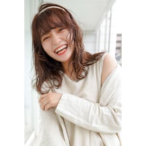 【La fith】ゆるふわカールミディアムスタイル