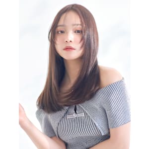 【La fith】顔周りレイヤー×髪質改善×ニュアンスカラー