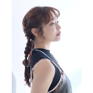 【La fith】マロンブラウン×ヘアアレンジ