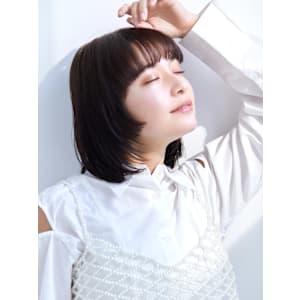 【La fith】マチルダボブ×暗髪カラー×レイヤーカット