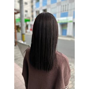 10代、20代、30代◎ミディアムヘア/ほんのりラベンダー