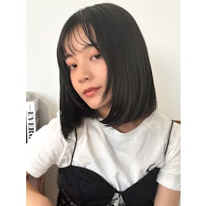 【La fith】タッセルボブ×シアーブラック - La fith hair santie 広島駅前店【ラフィス ヘアー サンティエ ヒロシマエキマエテン】掲載中