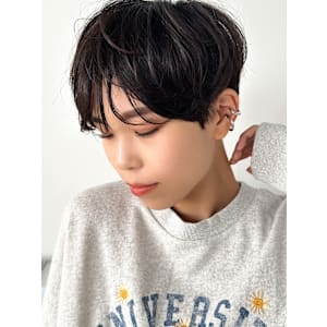 【La fith】マッシュショート×黒髪 - La fith hair santie 広島駅前店【ラフィス ヘアー サンティエ ヒロシマエキマエテン】掲載中