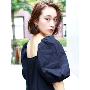 【La fith】 かきあげ前髪×ミディアム - La fith hair santie 広島駅前店【ラフィス ヘアー サンティエ ヒロシマエキマエテン】掲載中